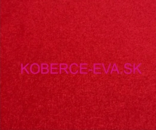 Koberec Eton červený v metráži
